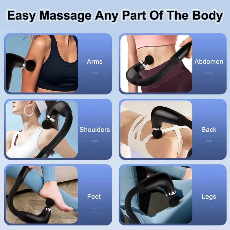 Long Handle Massage Gun