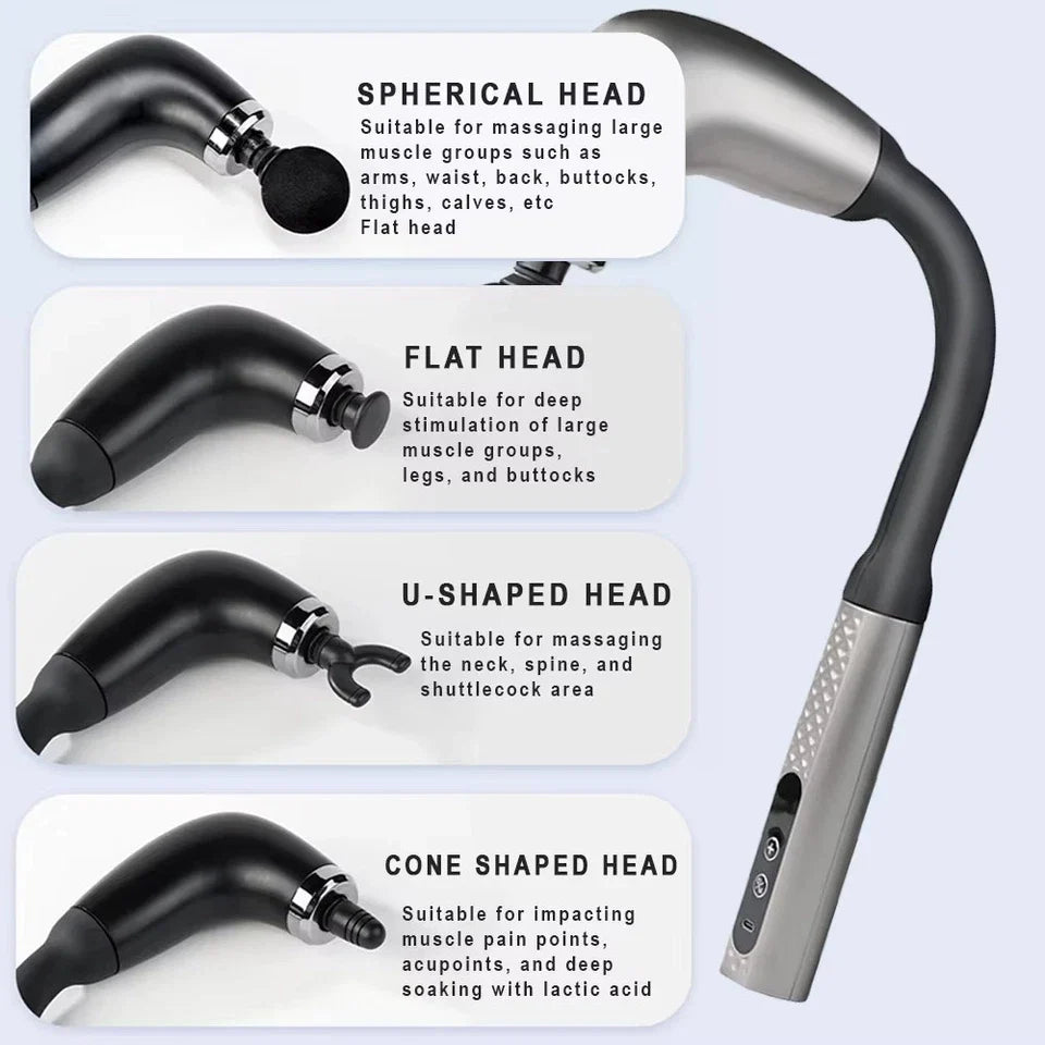 Long Handle Massage Gun