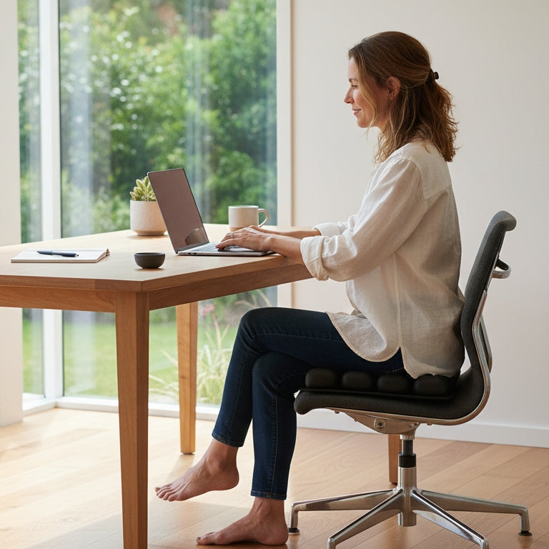Office Relief Sitting Pillow